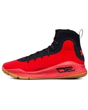 Under Armour Curry 4 Low 'red'