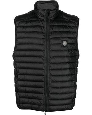 Stone Island Vest in Black for Men Lyst UK