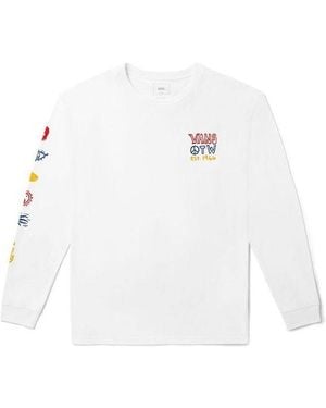 Vans Printing Round-Neck Swea - White