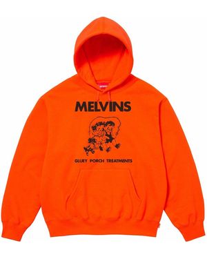 Supreme X Melvins Hooded Sweatshirt - Orange