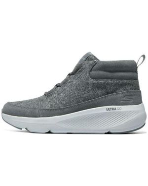 Skechers (Wmns) Ultra Go Shoes - Gray