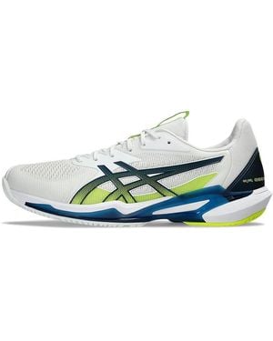 Asics 1041a438-102 Solution Speed Ff 3 White/mako Blue Uk 5.5 - Multicolour