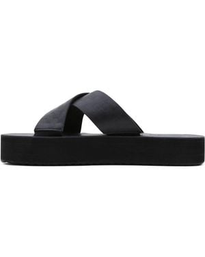 Vans (Wmns) X Karina Rozunko Cross Strap Mega Platform Sandals - Black