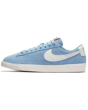 Nike (Wmns) Blazer Low 'Leche' - Blue