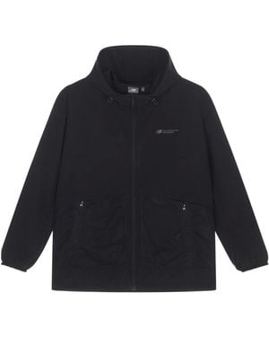 New Balance Woven Hooded Jacket - Blue