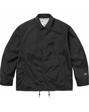 Supreme X Champion Coacches Jacket - Black