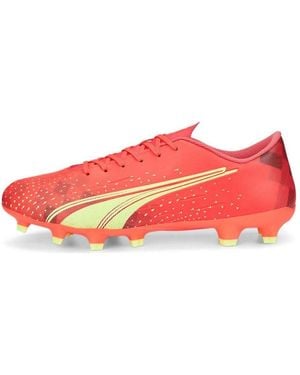 PUMA Ultra Play Fg Ag 'Fiery Coral' - Red