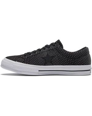 Converse One Star Polka Dots - Black
