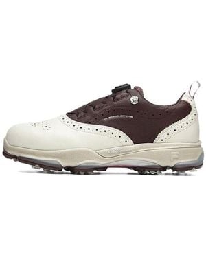 Fila Golf Oxford Spike Sneakers - Brown