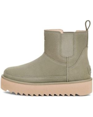 UGG (Wmns) Chelsea Platform Mini 'Shaded Clover' - Metallic