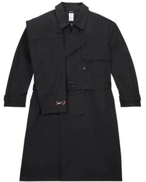 Nike X Martine Rose Trench Coat Asia Sizing Dv0851-414 - Black