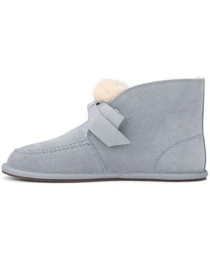UGG (Wmns) Kallen Lace Lacing Mid Tops Fleece Lined - Grey