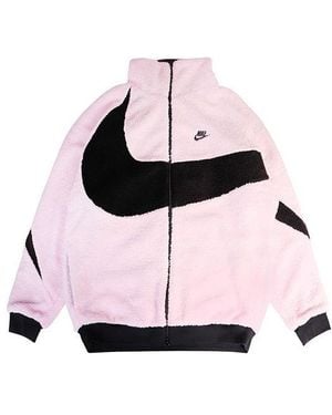 Nike Big Swoosh Reversible Boa Jacket (Asia Sizing) - Pink