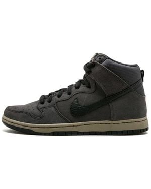 Nike Sb Dunk High Pro 'Anthracite Matte Olve' - Black