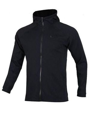 Nike As Dry Showtime Hoodie Fz - Blue
