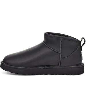 UGG (Wmns) Classic Ultra Mini Leather - Black