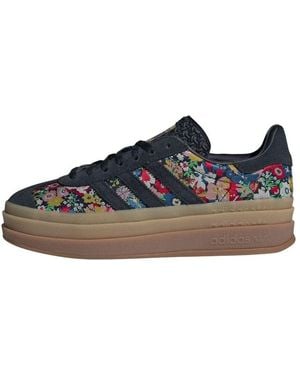 adidas (Wmns) Gazelle Bold 'Liberty London Floral Embroidery' - Blue