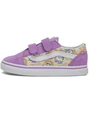 Vans Old Skool V Low Top Casual Skate Shoes Td ' ' - Purple