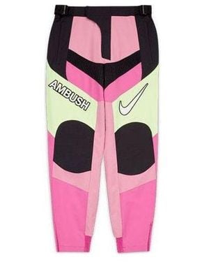Nike (Wmns) X Ambush Motorcycle Trousers 'Active Fuchsia' - Pink