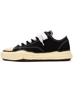 Maison Mihara Yasuhiro Peterson Vl Og Sole Canvas Low-Top Trainer - Black