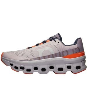On Shoes Cloudmonster 'Pearl Flame' - Grey