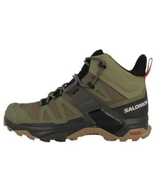 Salomon X Ultra Mid 4 Gore-Tex 'Deep Lichen' - Brown