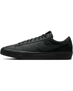 Nike Sb Zoom Blazer Low Pro Gt Iso 'Triple' - Black