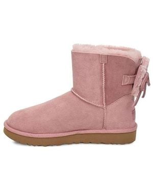 UGG (Wmns) Classic Dudble Bow Mini - Pink