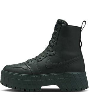 Nike (Wmns) 1 High Brooklyn 'Dark Spruce' - Black