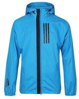 adidas W.N.D. Sports Stylish Woven Jacket - Blue