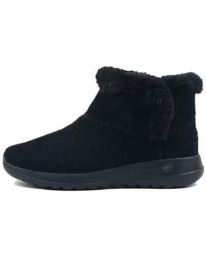Skechers (Wmns) On-The-Go Joy Snow Boots 'Triple' - Black