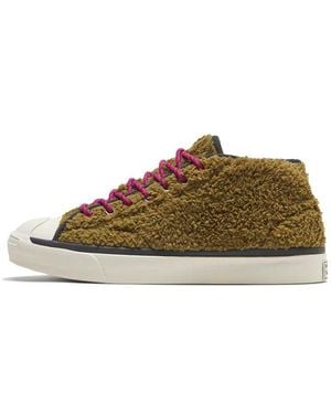 Converse Jack Purcell Mid 'Retro Sherpa - Brown