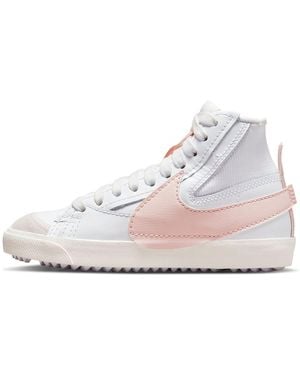 Nike (Wmns) Blazer Mid '77 Jumbo Atmosphere' - White