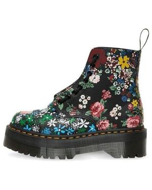 Dr. Martens (Wmns) Sinclair Jungle Mash Pascal Mid-Top Martin Boots - Green