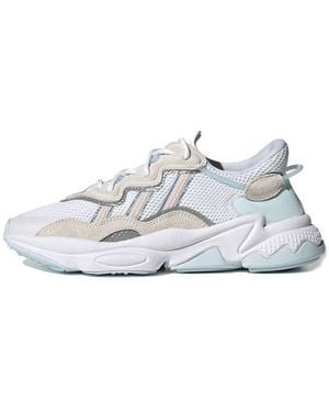 adidas (Wmns) Originals Ozweego Sports Casual Shoes 'Light Cream' - White
