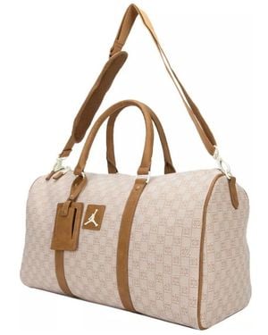 Nike Monogram Duffle Bag 'Hemp' - Natural