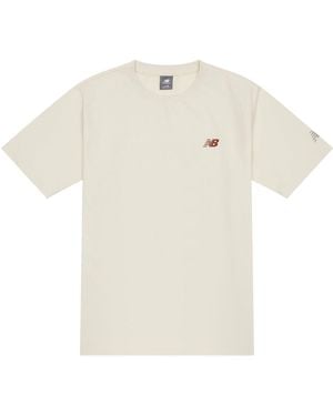 New Balance Hypersports Logo T-Shirt 'Cream' - White
