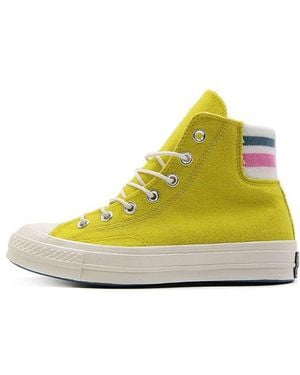 Converse Chuck 70 Retro Stripe High 'Bold Citron' - Yellow
