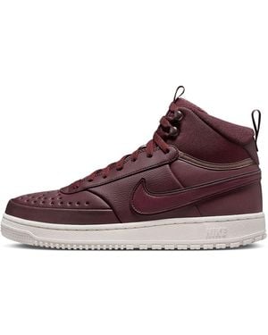 Nike Court Vision Mid 'Burgundy Crush' - Brown