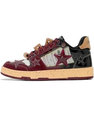 KAALIXTO Skateboarding Low Wine' - Brown