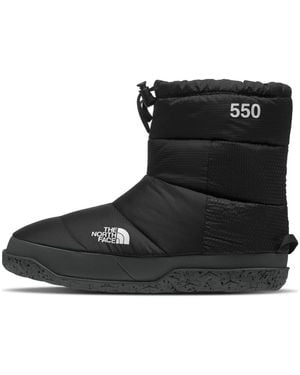 The North Face Nuptse Aprés Water Repellent 550 Fill Power Down Boot - Black