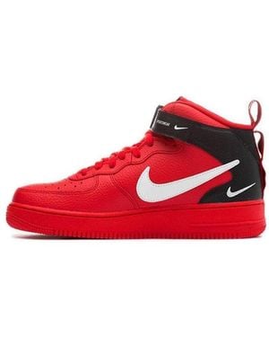 Nike Air Force 1 Mid 07 Lv8 - Red