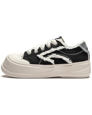 Li-ning (Wmns) Sugar Platform Creamy' - Black