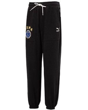 PUMA Team Trousers Tr Logo Trousers - Black
