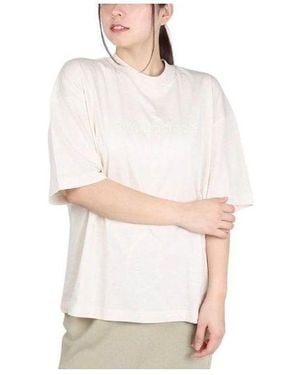 New Balance (Wmns) Hyper Density Jersey Oversized T-Shirt 'Linen' - White