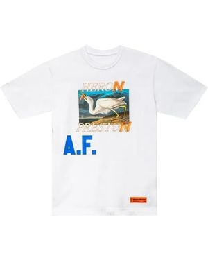 Heron Preston Ss21 Heron Af T-Shirt - Blue