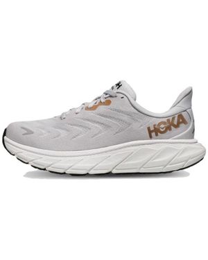 Hoka One One (Wmns) Arahi 6 Wide 'Nimbus Cloud Rose' - White