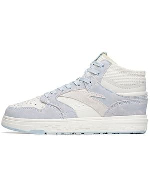 Anta (Wmns) Streetball Mid Light' - White
