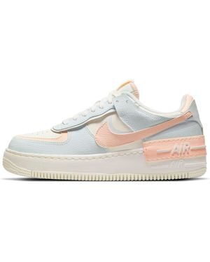 Nike (Wmns) Air Force 1 Shadow 'Barely Crimson Tint' - White