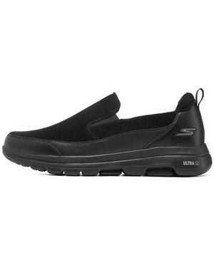 Skechers Go Walk 5 Leather - Black